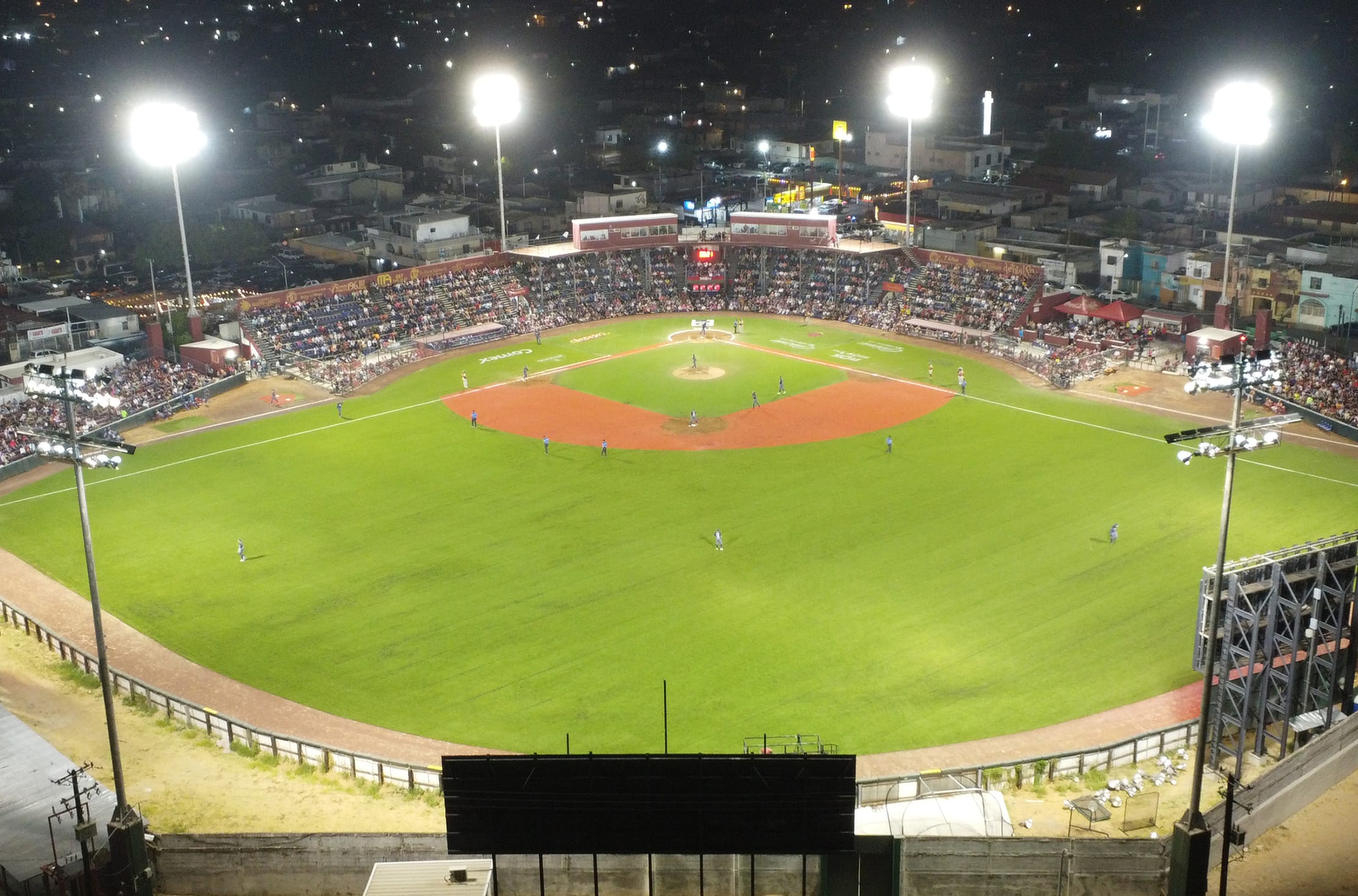 El Parque La Junta es uno de los más tradicionales de la Liga Mexicana de Beisbol