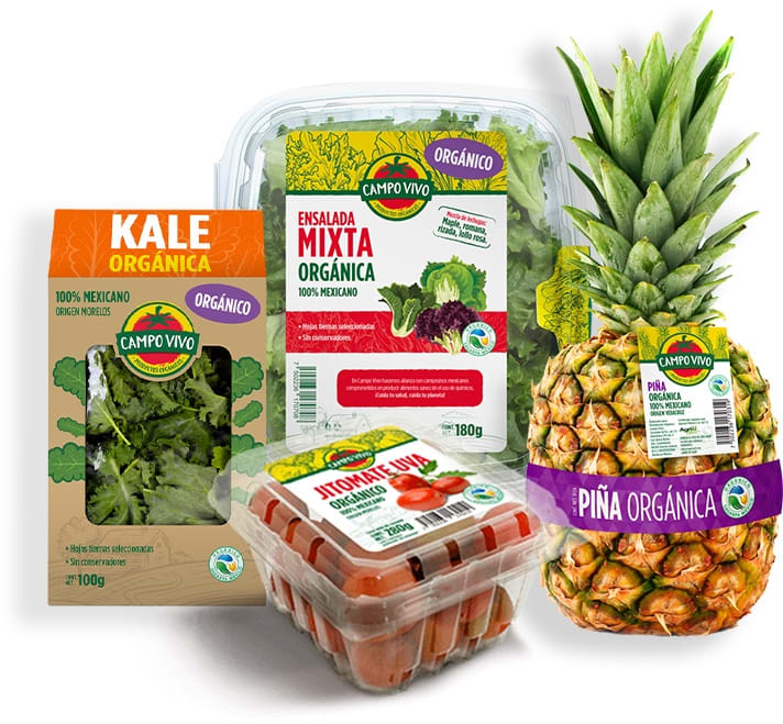 Campo Vivo se ha especializado en brindar alimentos orgánicos.
