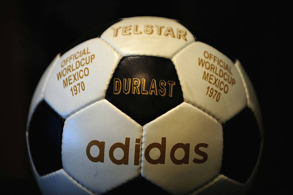 Evolución del balón de la Copa Mundial.