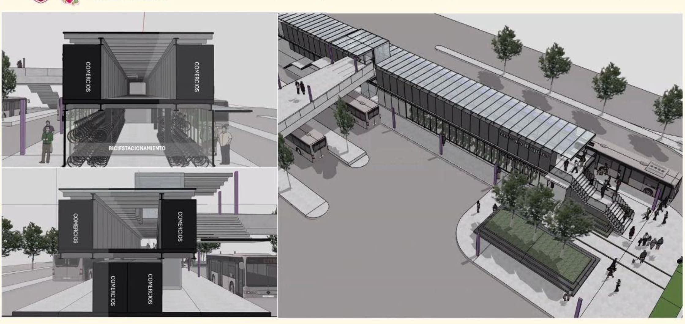 Contaría con un elevador.