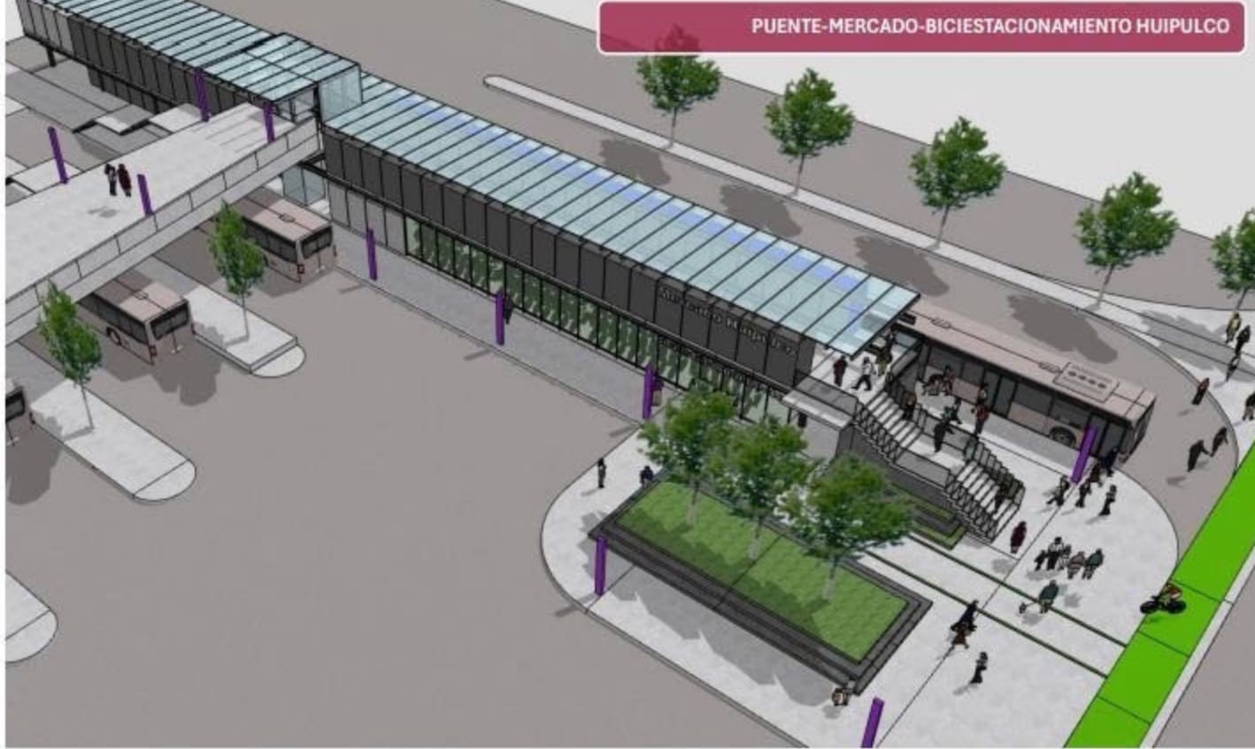 La planta baja contará con un biciestacionamiento.