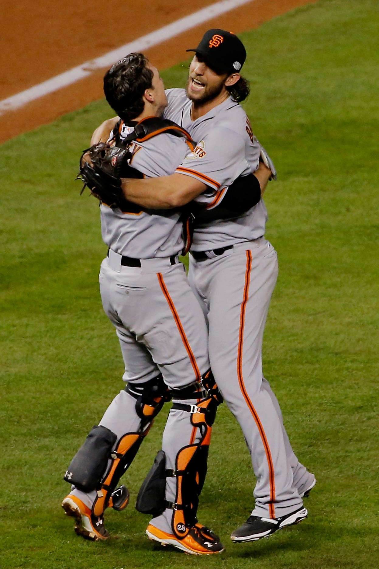 Maddison Bumgarner fue el Jugador Más Valioso de la Serie Mundial de 2014, la tercera que los Giants conquistaron en 5 años.