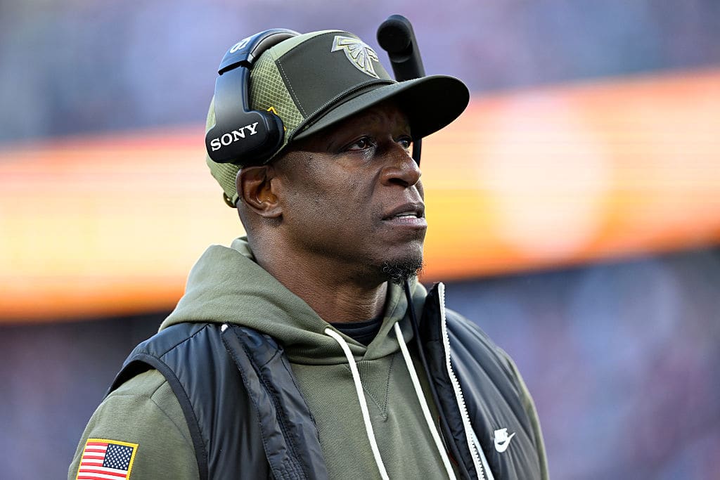 Raheem Morris, coach de Atlanta Falcons.