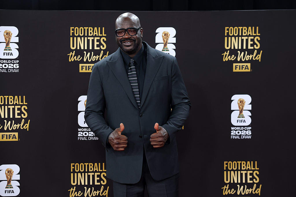 El astro de la NBA, Shaquille O'Neal.