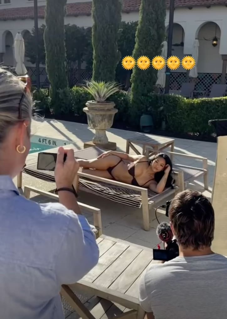 Suni Lee’s SI Swimsuit Photo Shoot in Boca Raton, Fla.