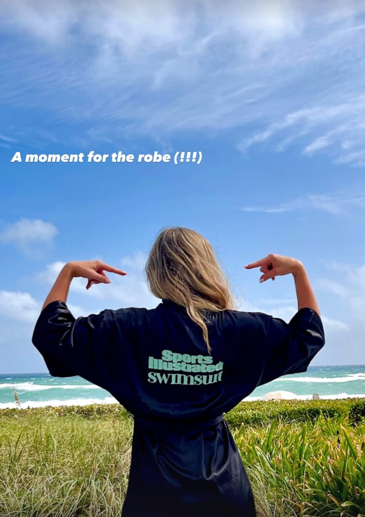 Ali Truwit on her SI Swimsuit debut photo shoot in Boca Raton, Fla.