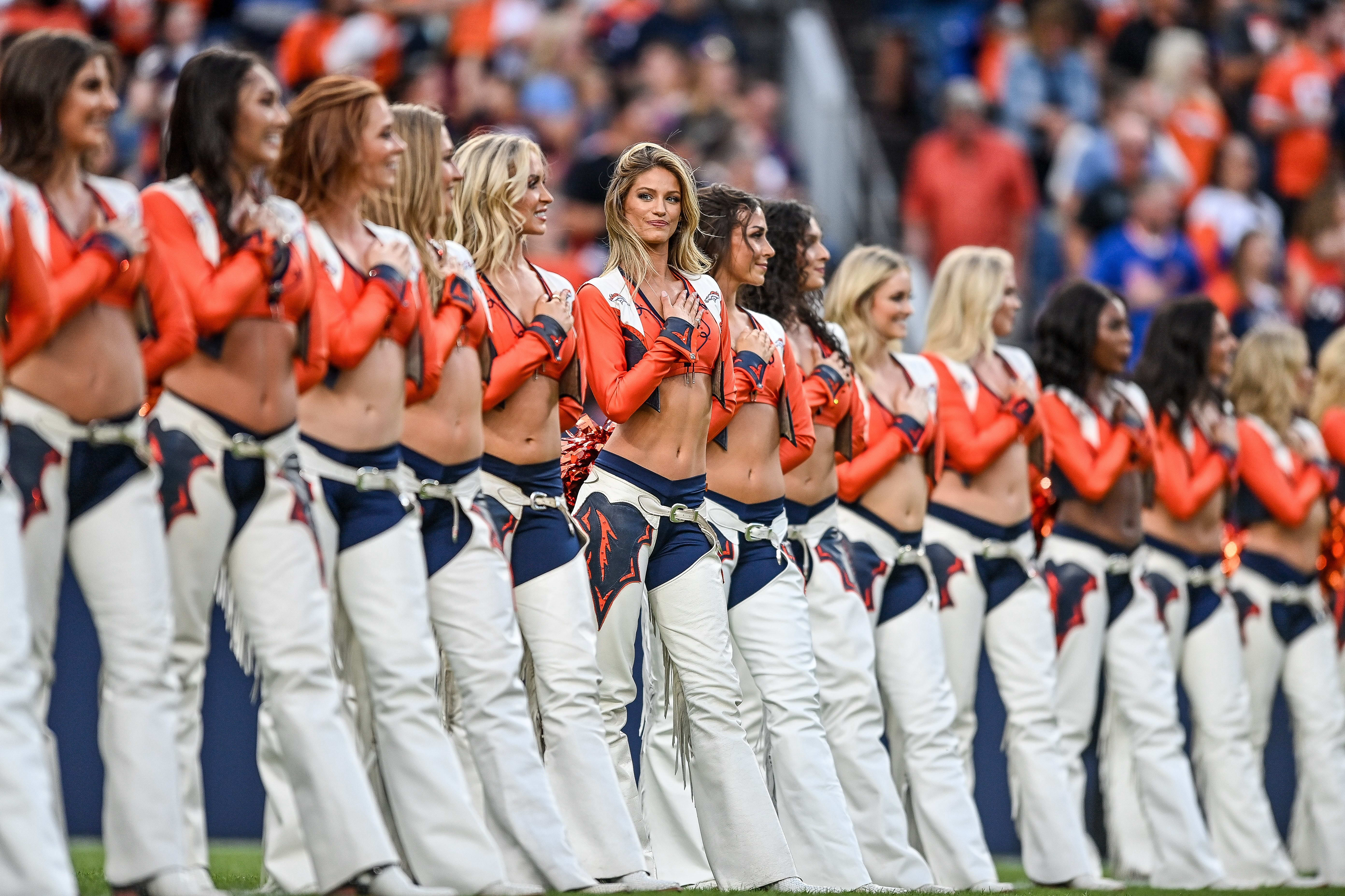 Denver Broncos cheerleaders