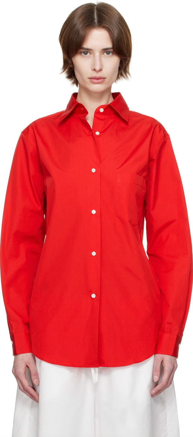 Red Zoë Shirt