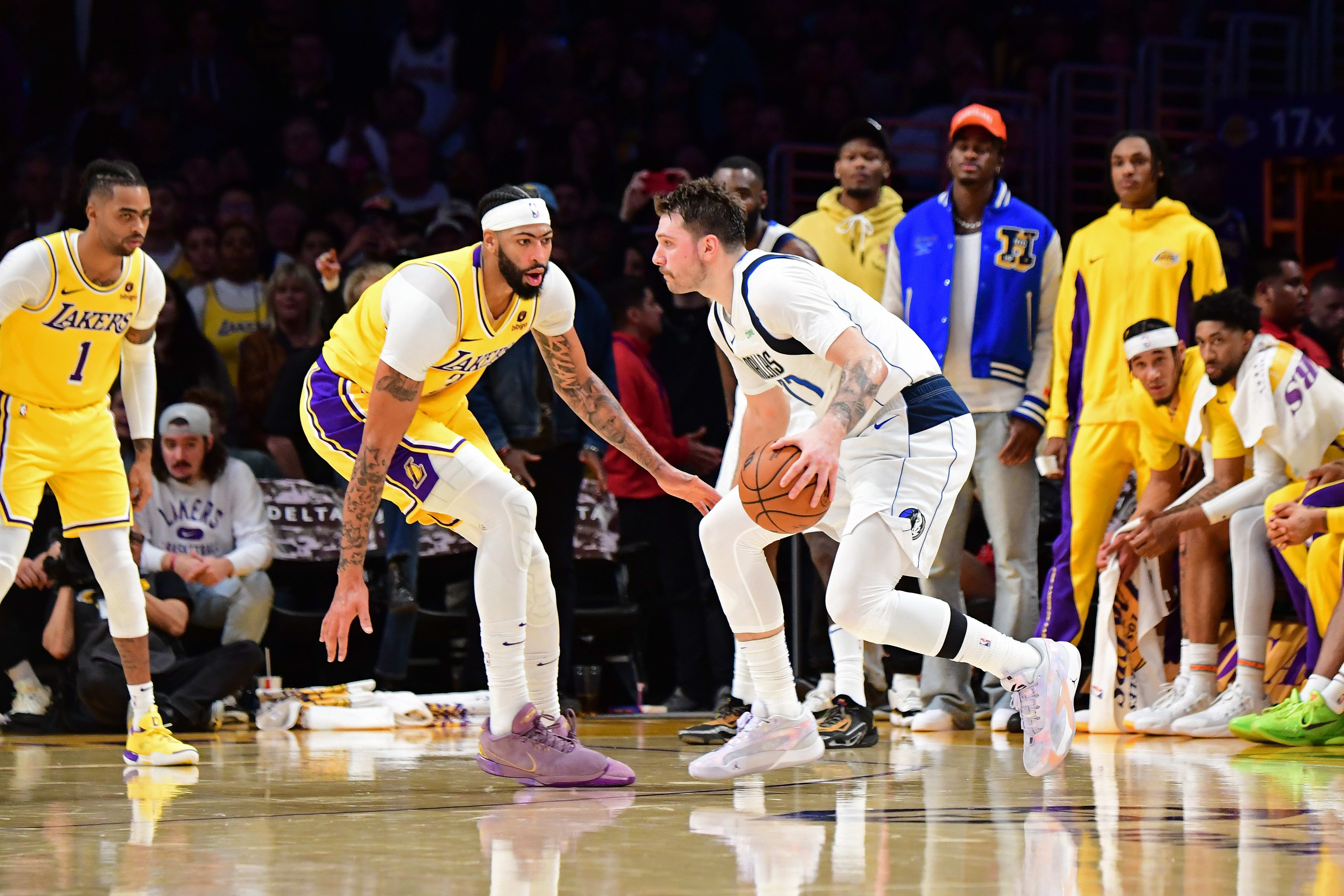 Luka Dončić and Anthony Davis
