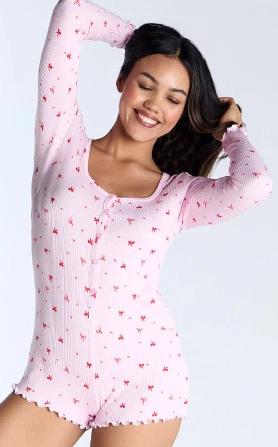 Boux Avenue Box Ribbed Playsuit