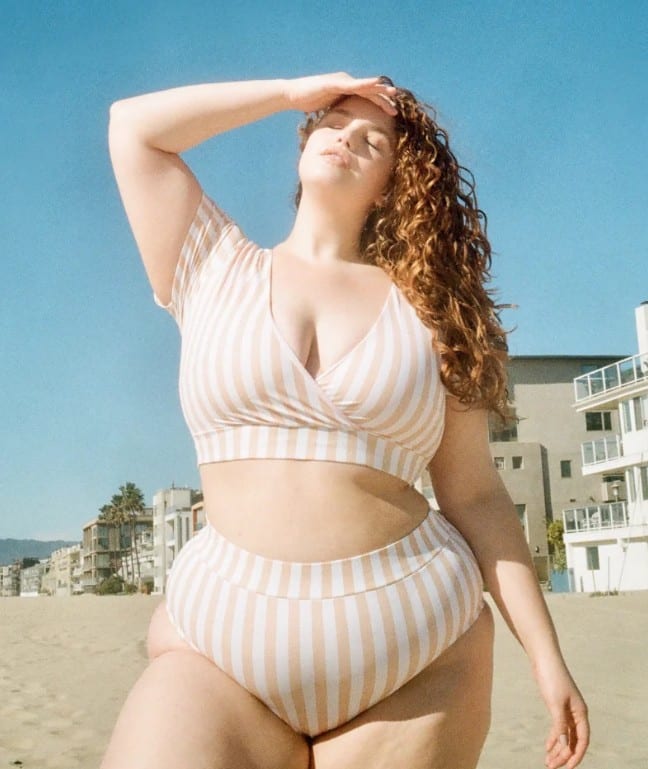 Alpine Butterfly Swim BFF Top
