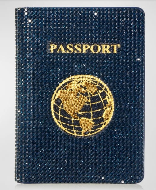 Judith Leiber Allover Crystal Passport Holder