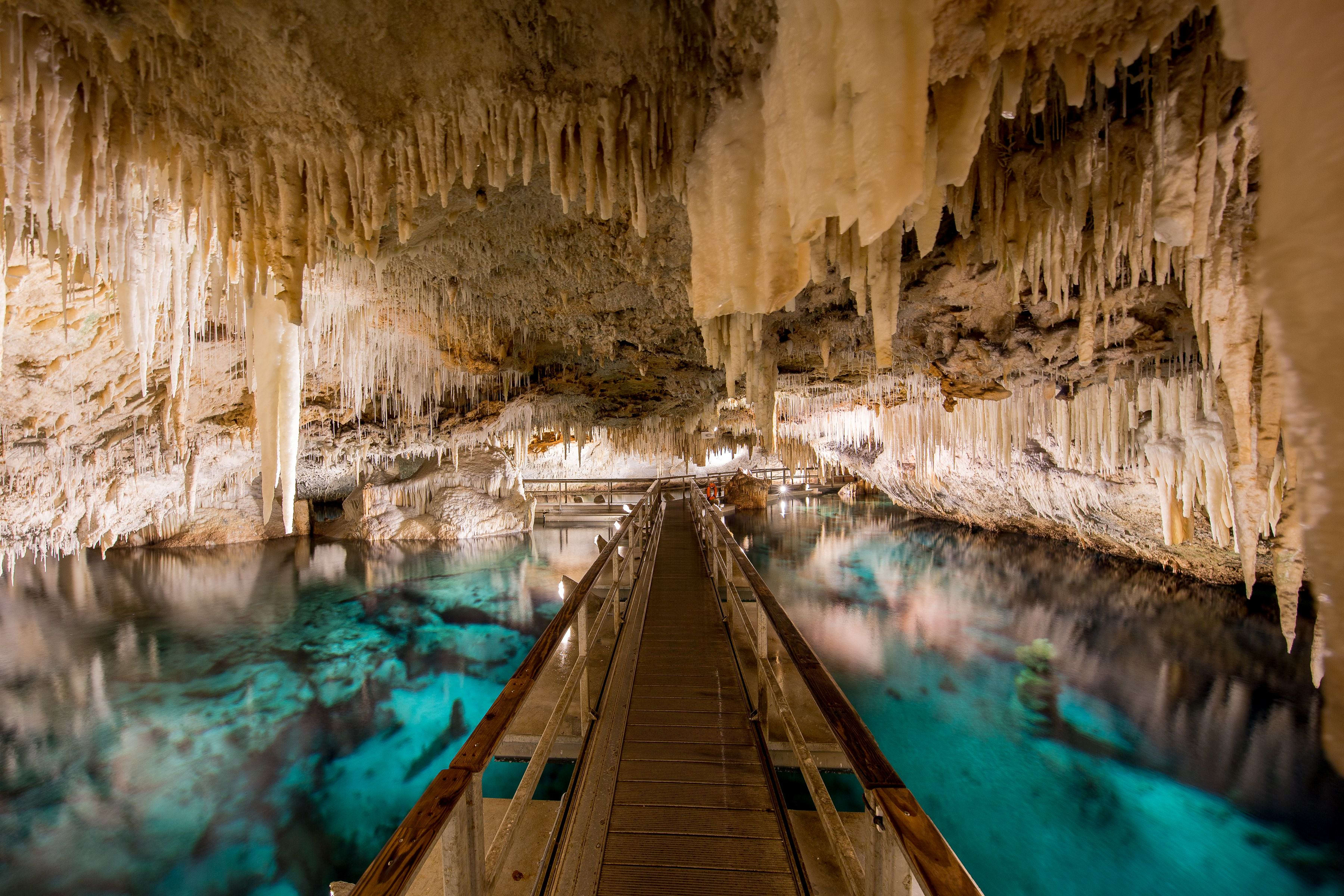 Crystal Cave in Bermuda