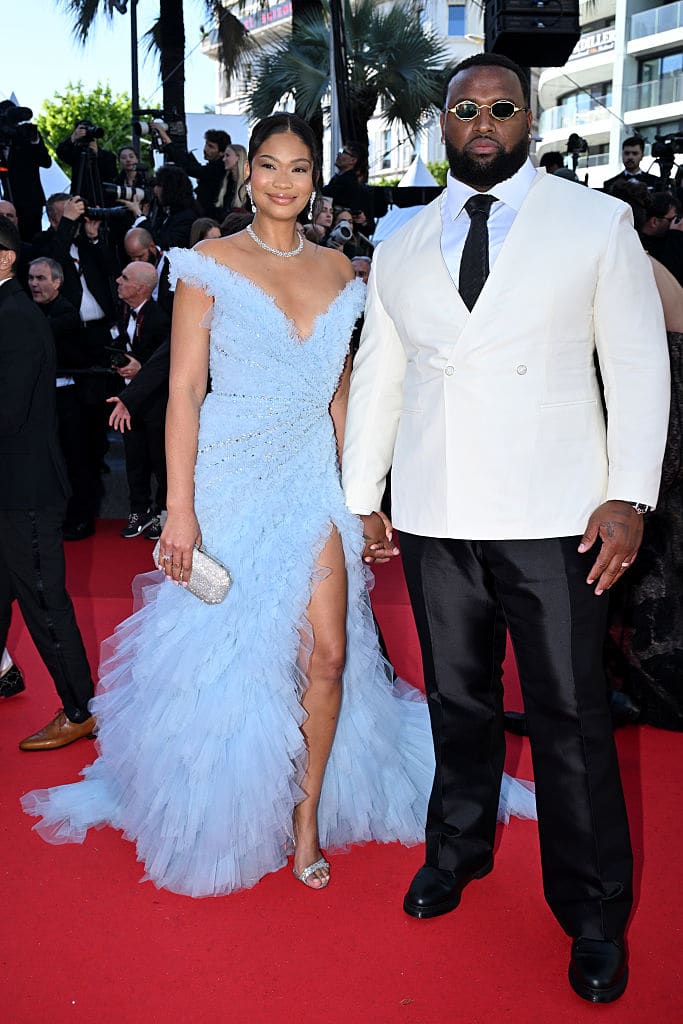 Chanel Iman and Davon Godchaux
