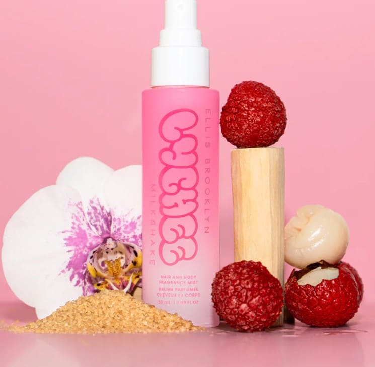 Ellis Brooklyn Lychee Milkshake Hair and Body Fragrance Mist