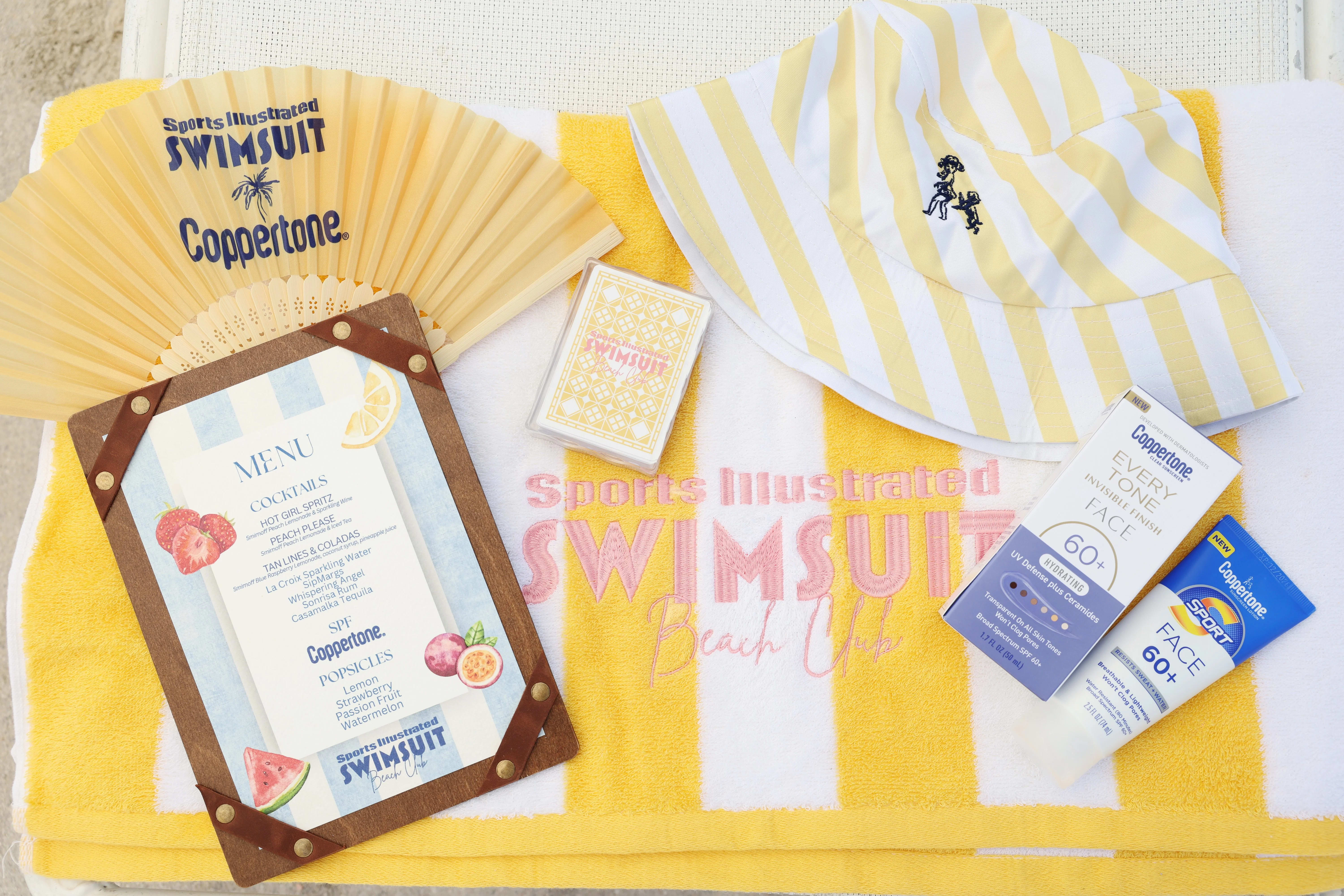 SI Swimsuit x Coppertone Beach Club