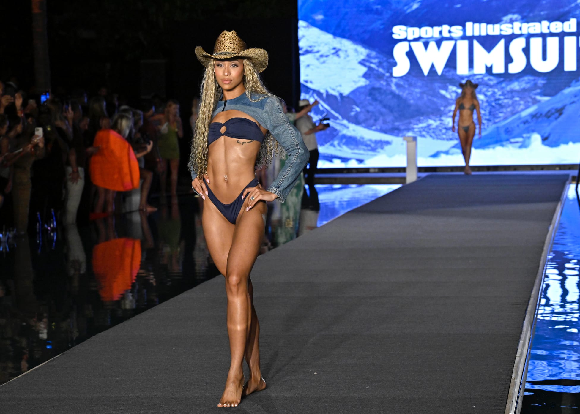 Jilly Anais at the SI Swimsuit Runway Show 2025