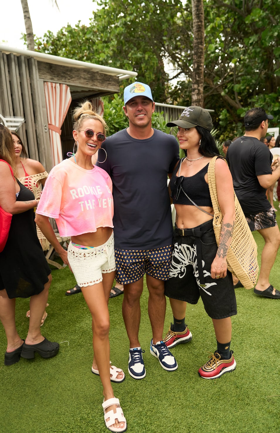 Jena Sims, Brooks Koepka enjoy the Apres Swimsuit Pool Party