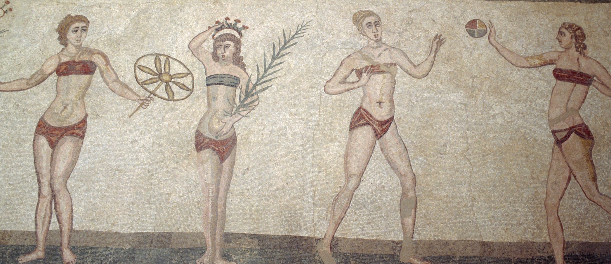 Mosaic at the Villa Romana del Casale
