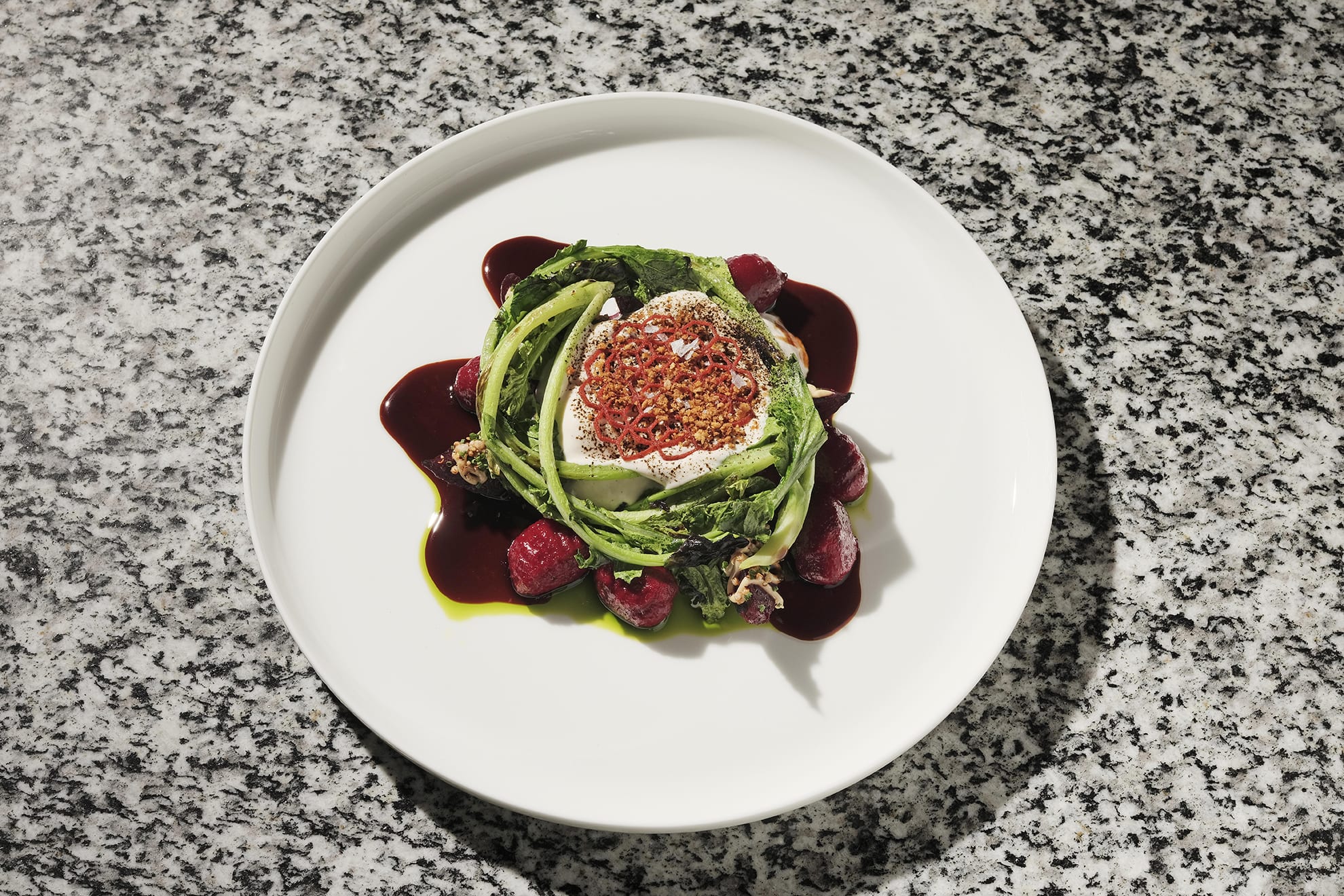 A dish from the Omnia.