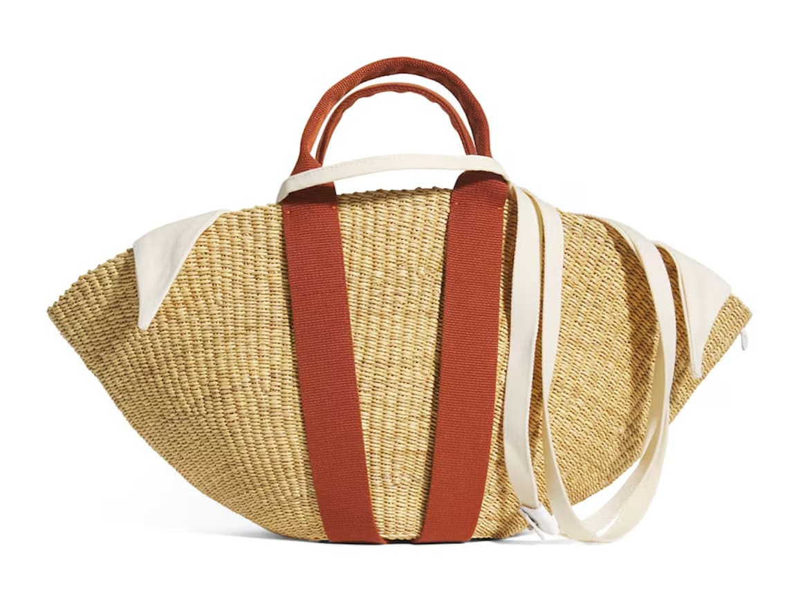 MUUN straw tote