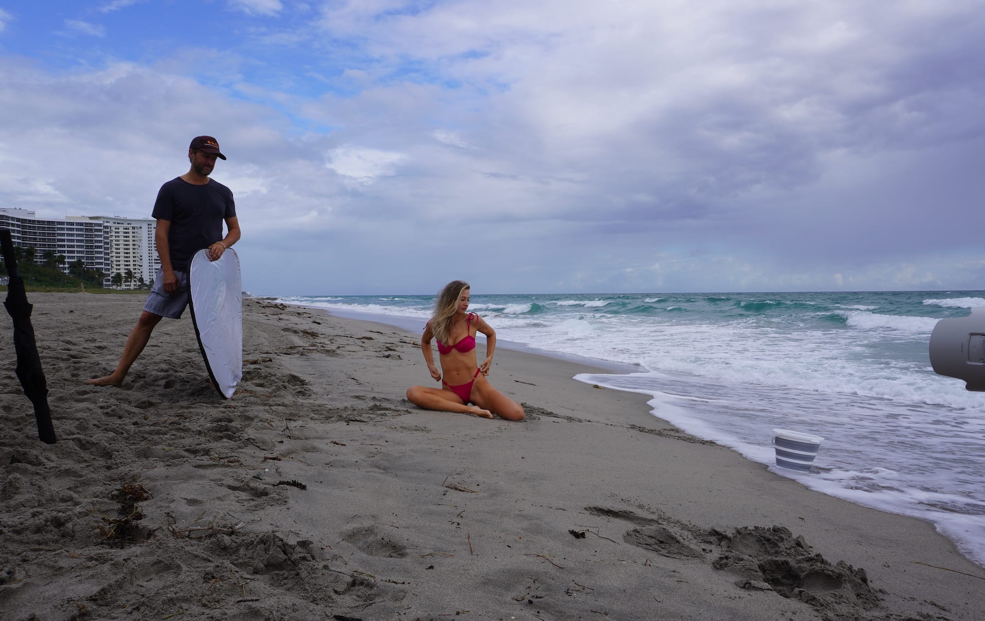 Nelly Korda was photographed in Boca Raton, Fla. Swimsuit by Agua Bendita.