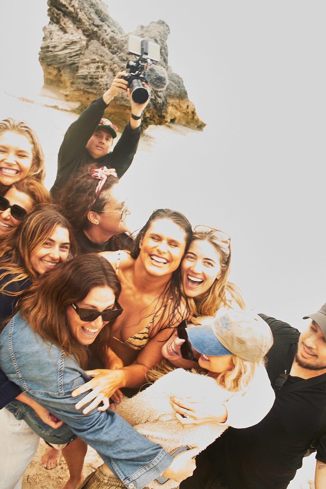 Ilona Maher and the SI Swimsuit team
