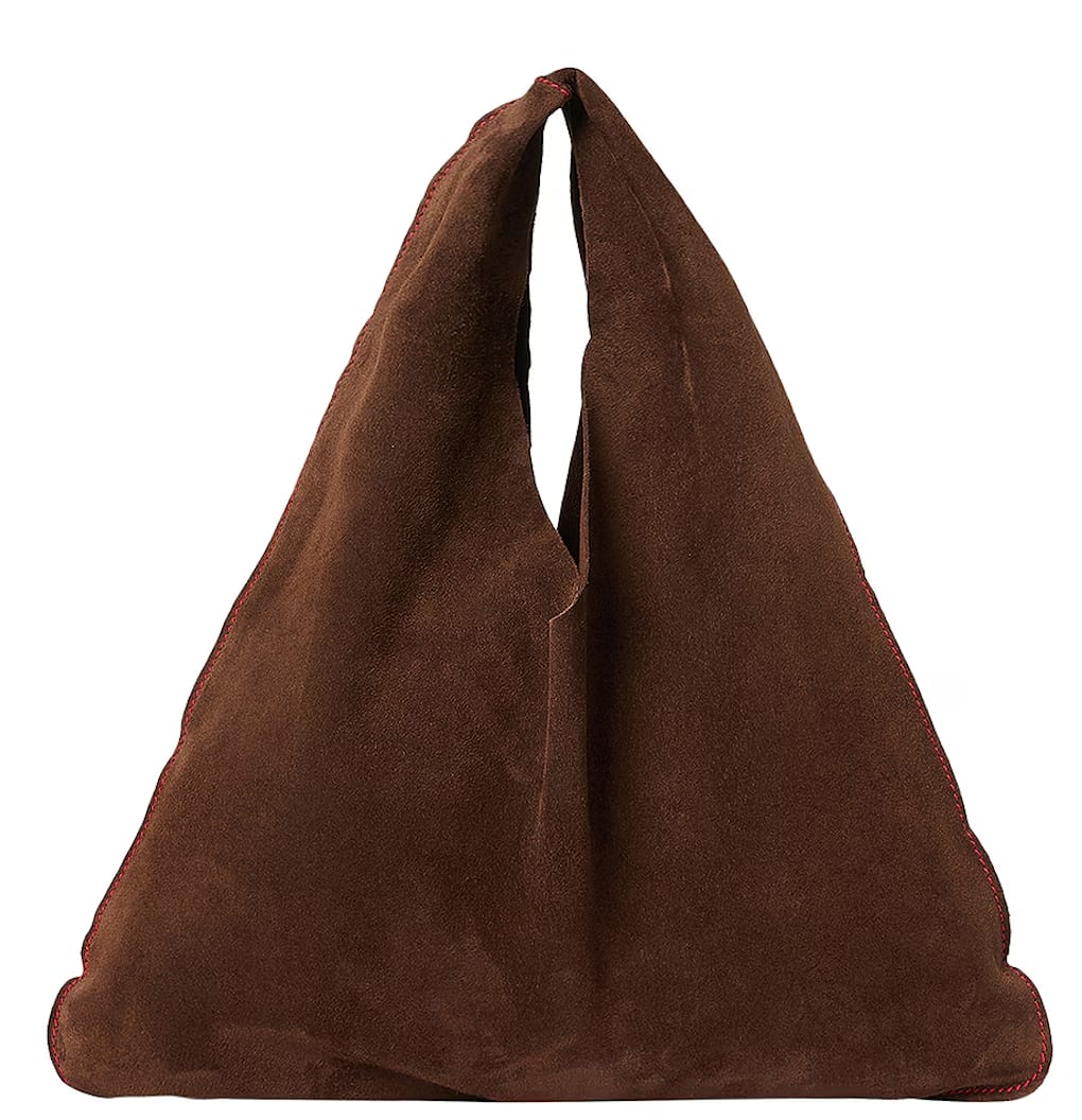 Suede bag
