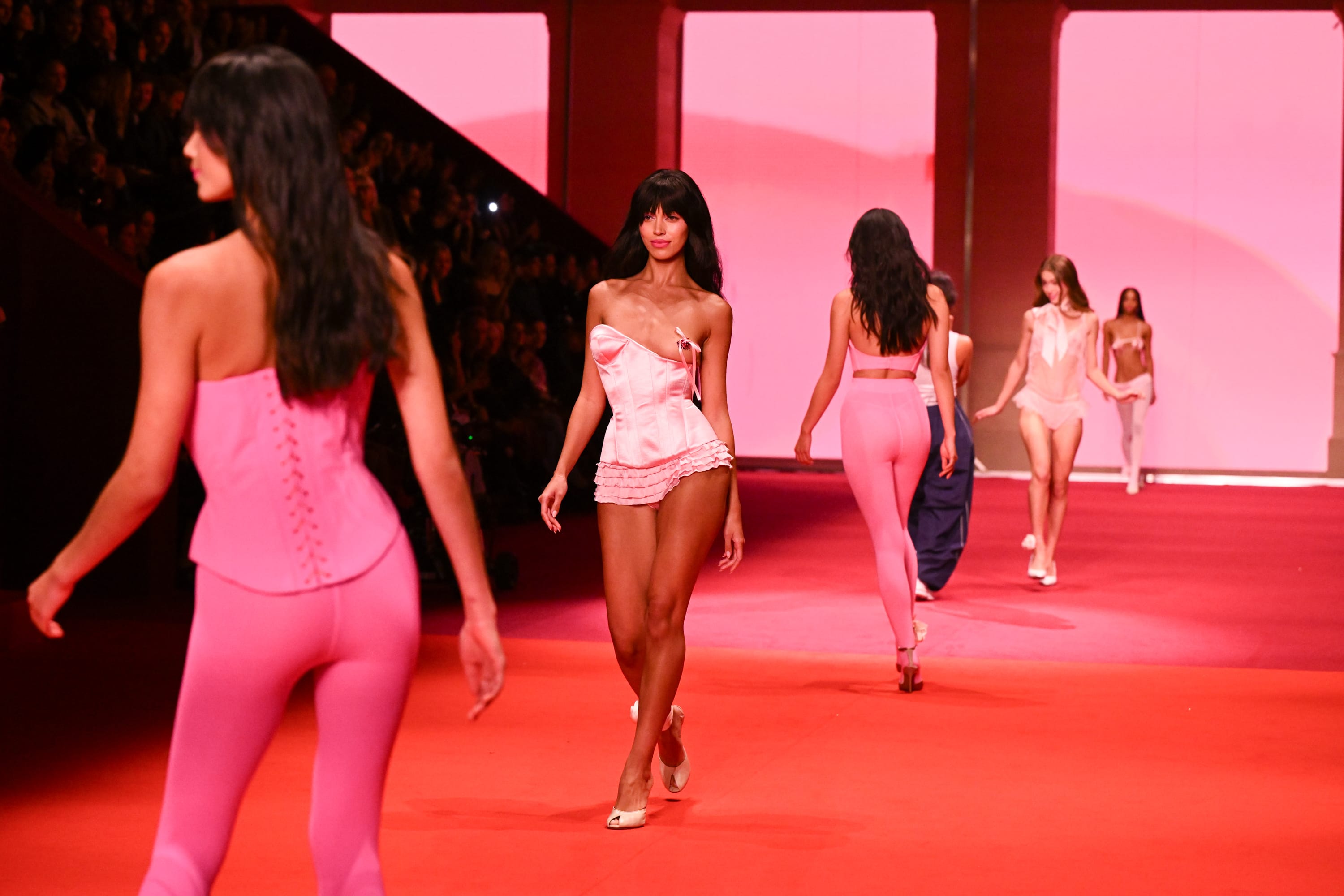 Cindy Kimberly walks the runway for Etam during Paris Fashion Week 2025