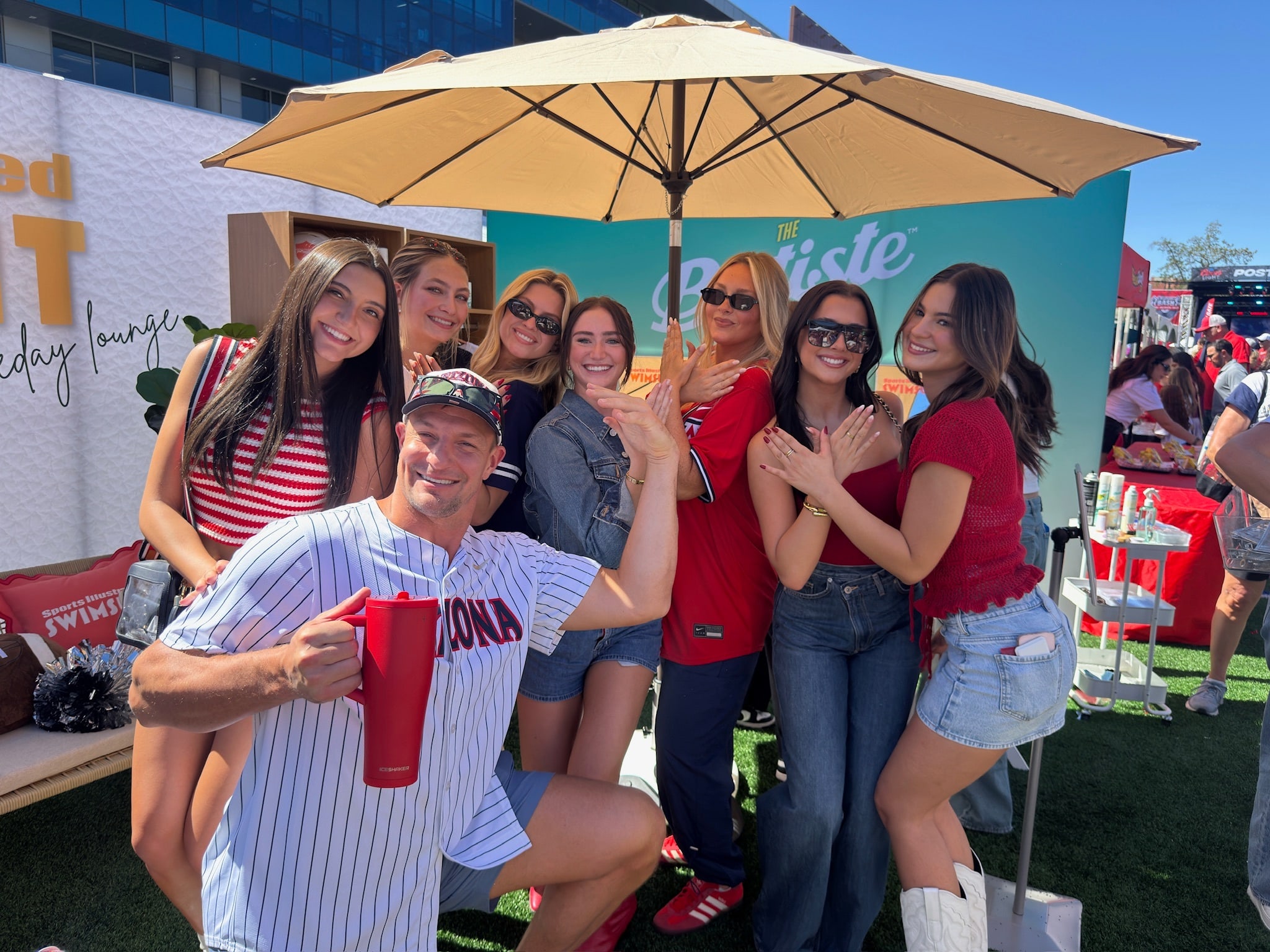 XANDRA, Camille Kostek, Rob Gronkowski and U of A students