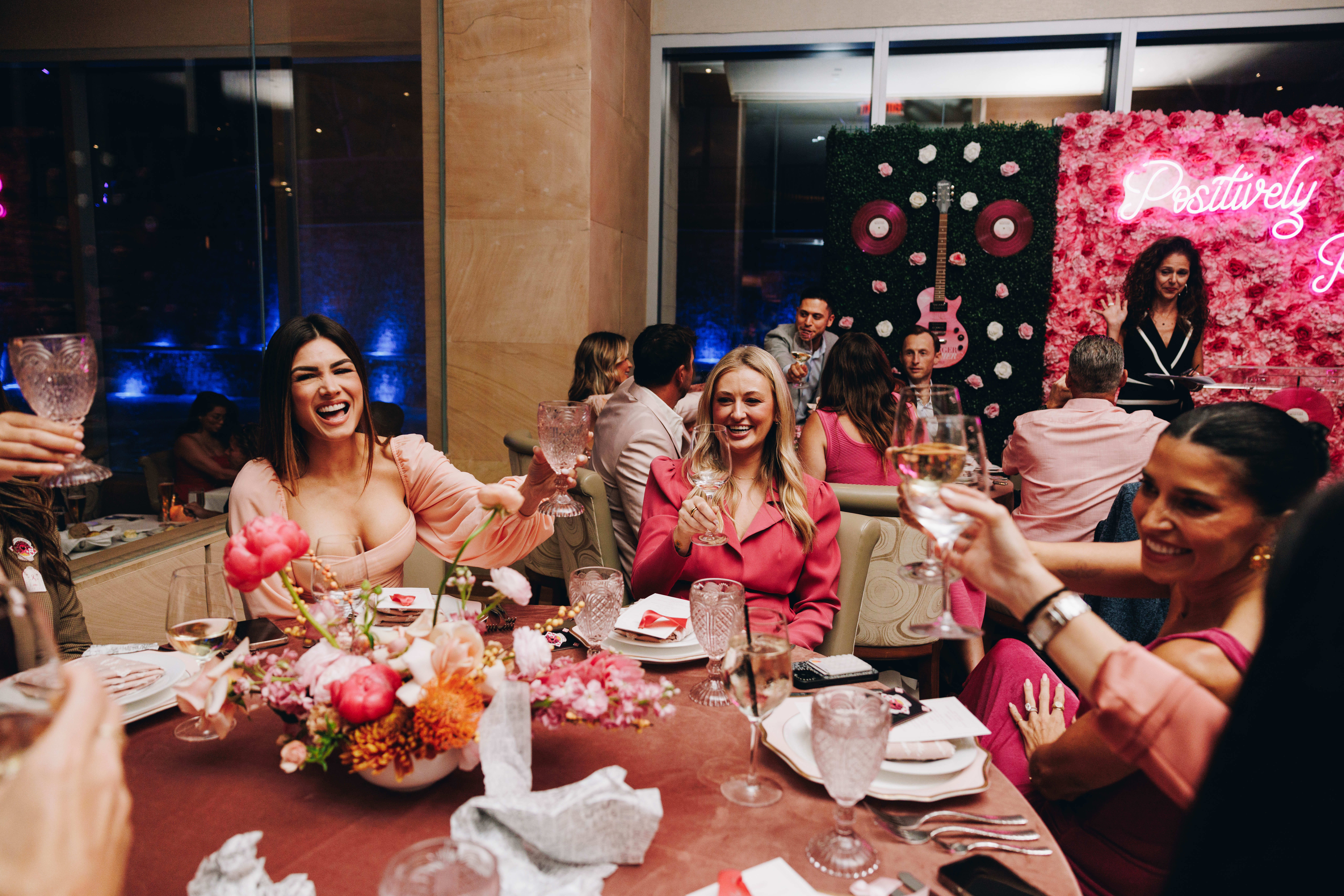 Dinner party attendees