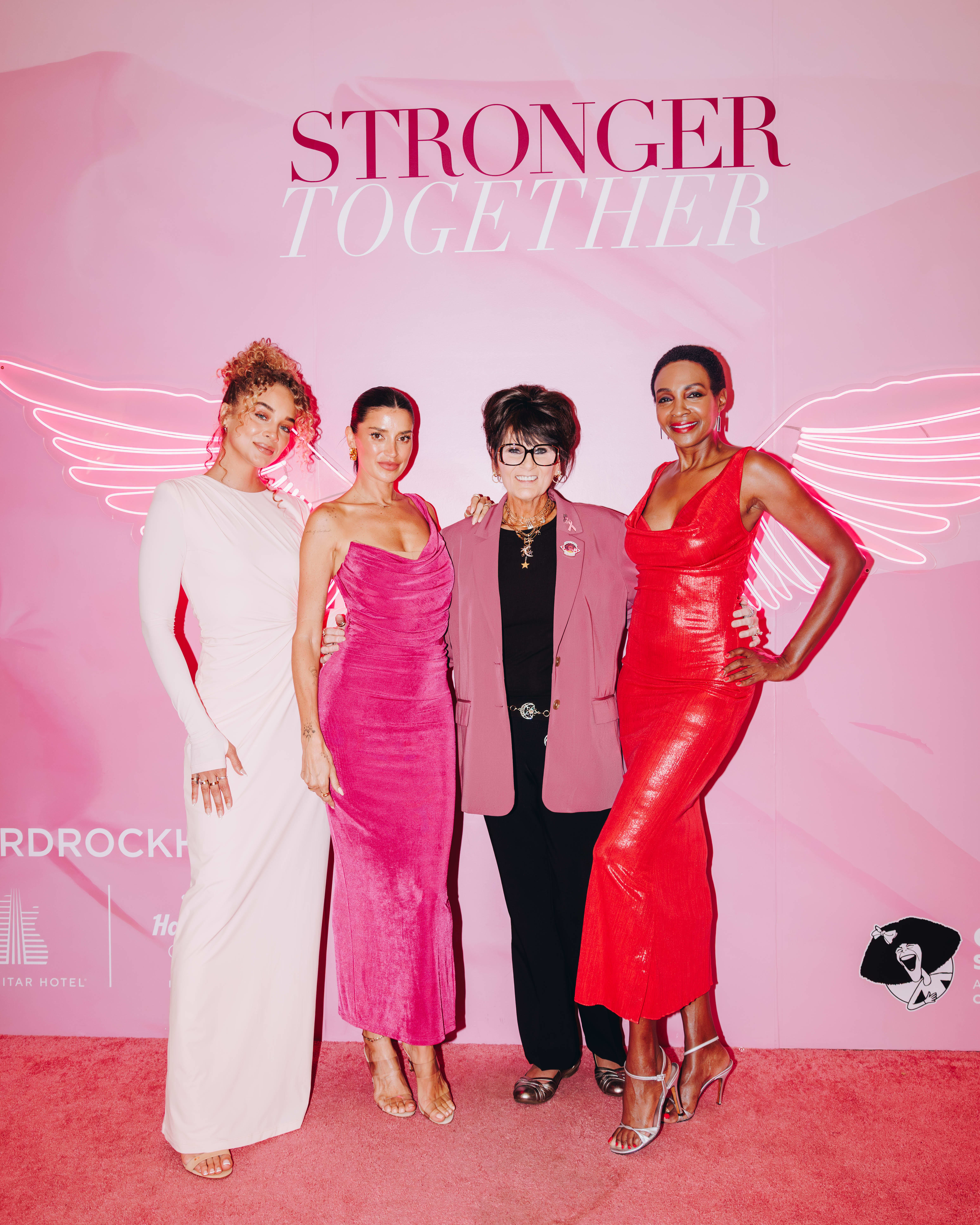 Jasmine Sanders, Nicole Williams English, Tracy Bradford and Roshumba Williams 