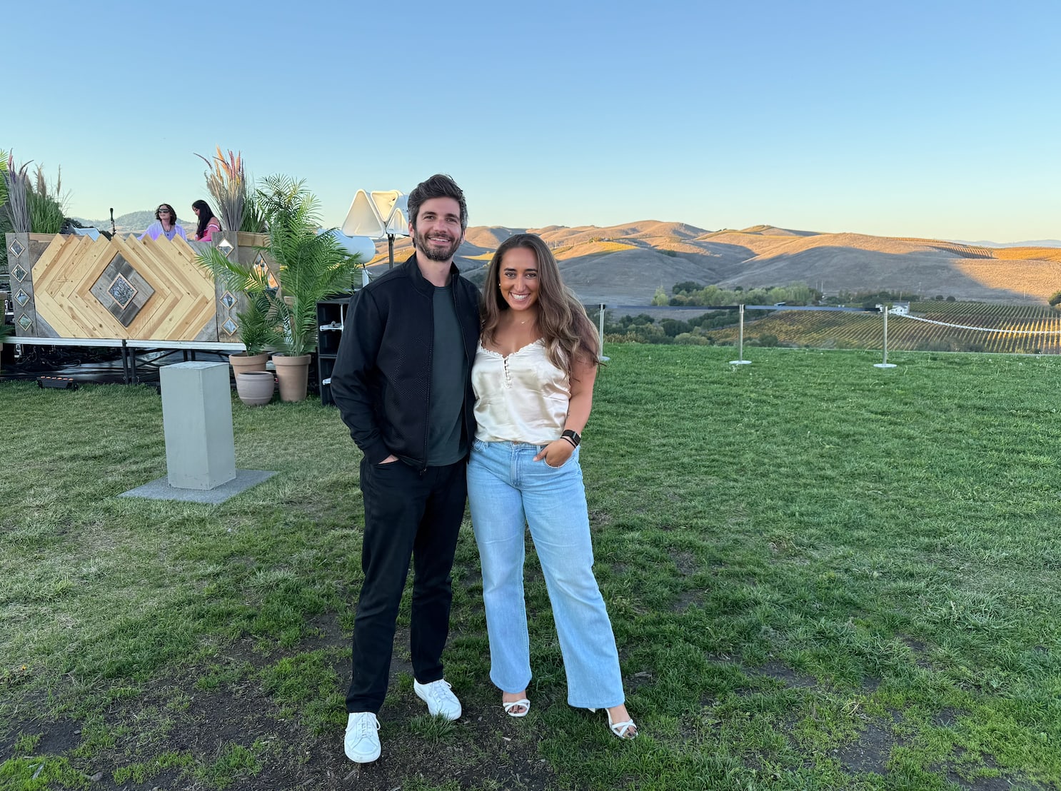 Taylor Nielsen and Sarafina El-Badry Nance