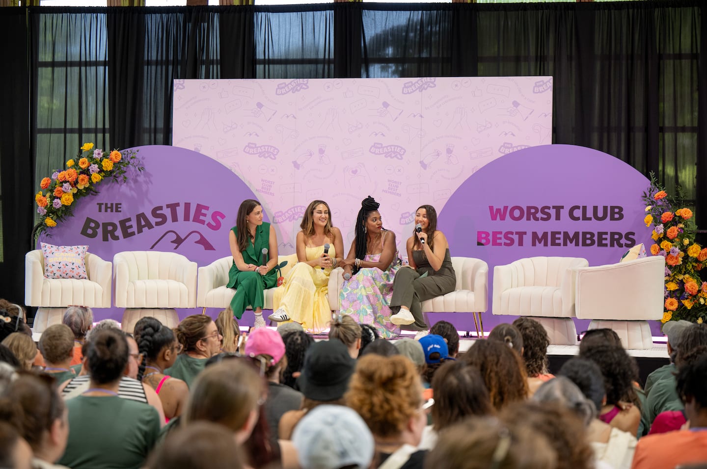 Allie Brumel, Paige More, Trish Michelle and Bri Majsiak