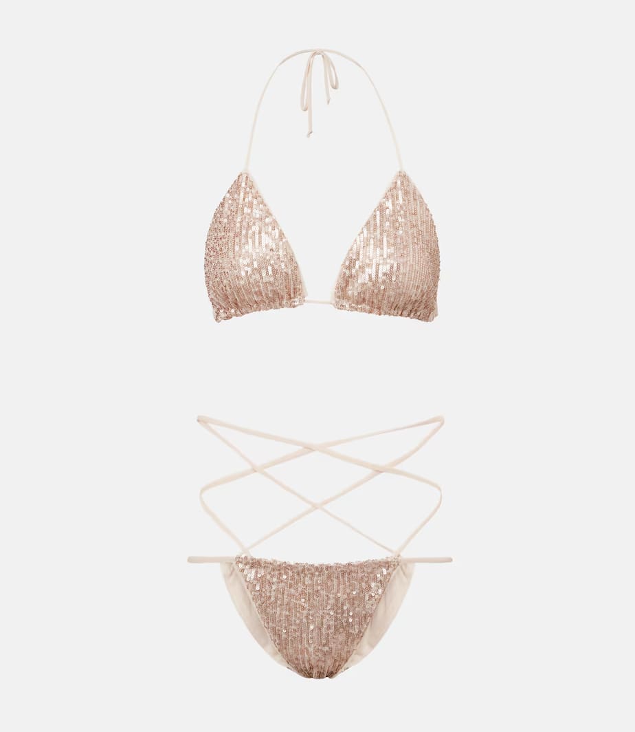 Sequined bikini