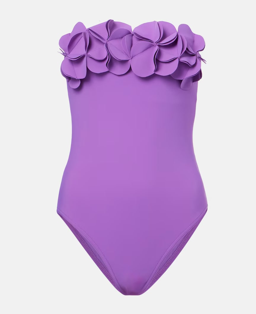 Purple one-piece