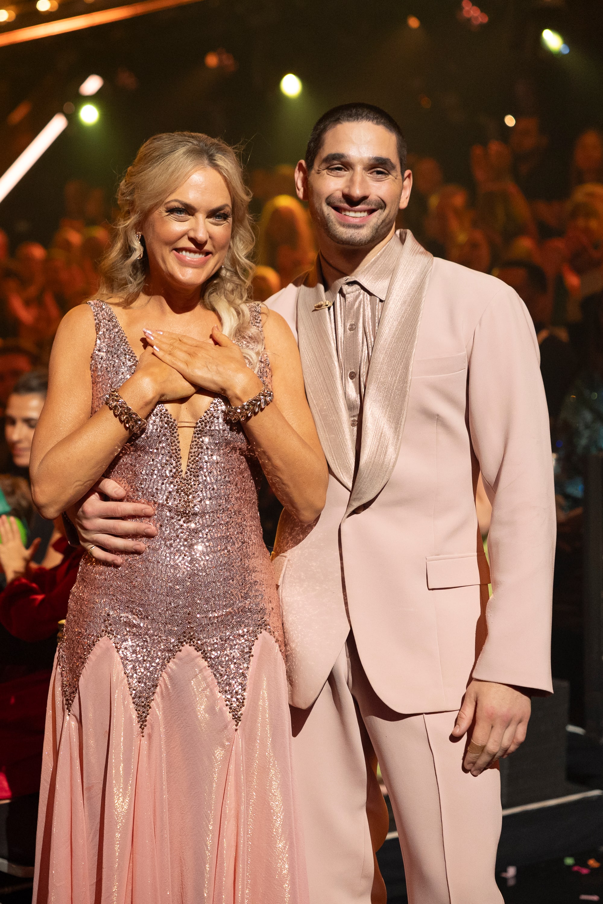 Elaine Hendrix and Alan Bernsten