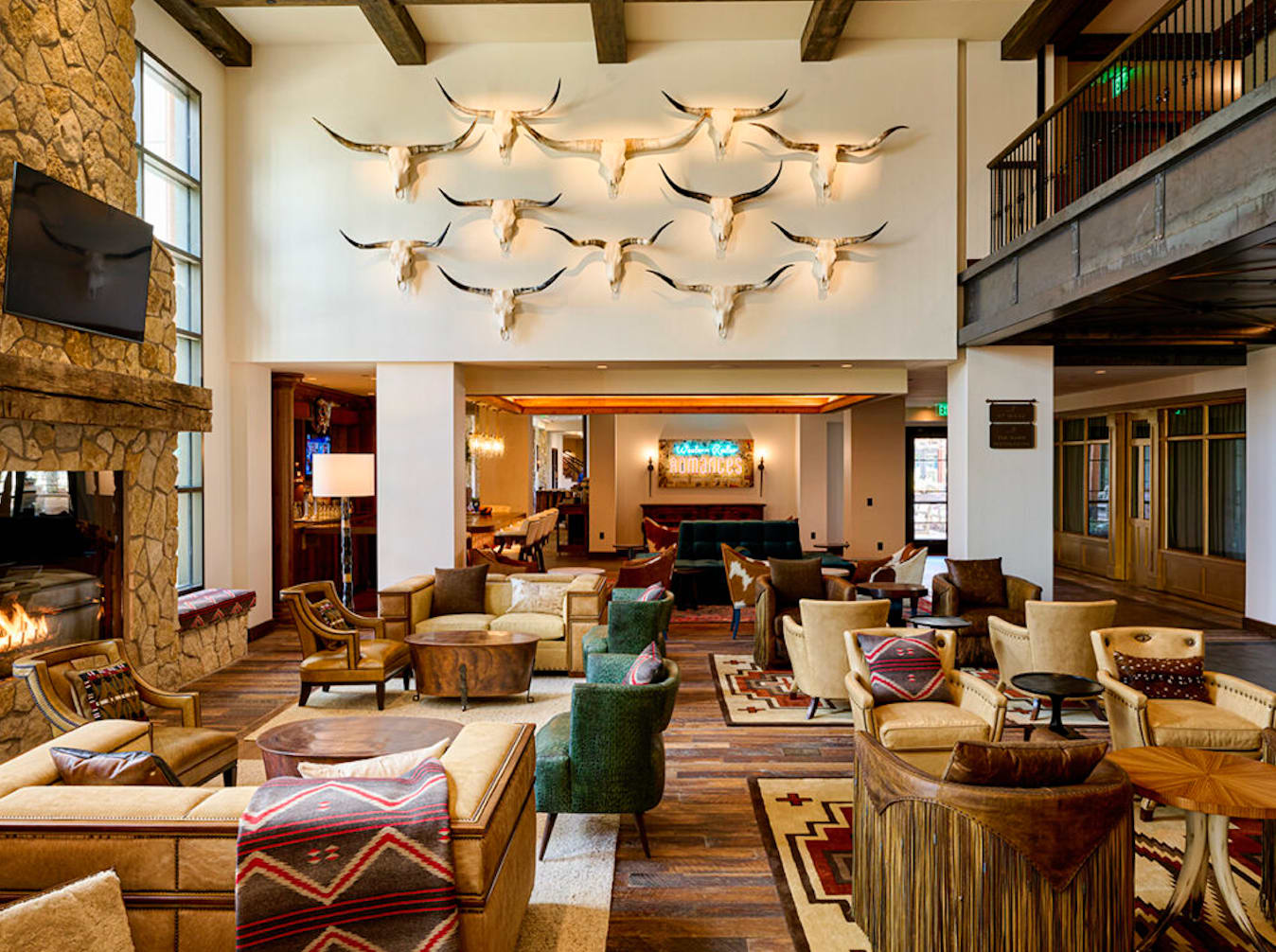 Hotel Drover lobby