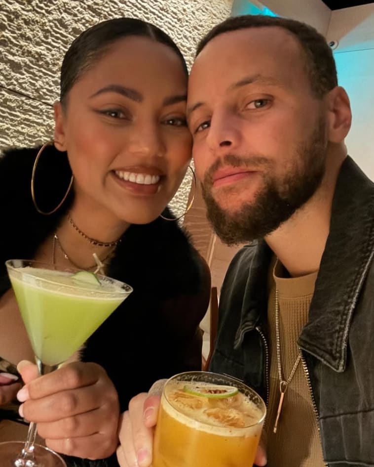 Ayesha and Steph Curry