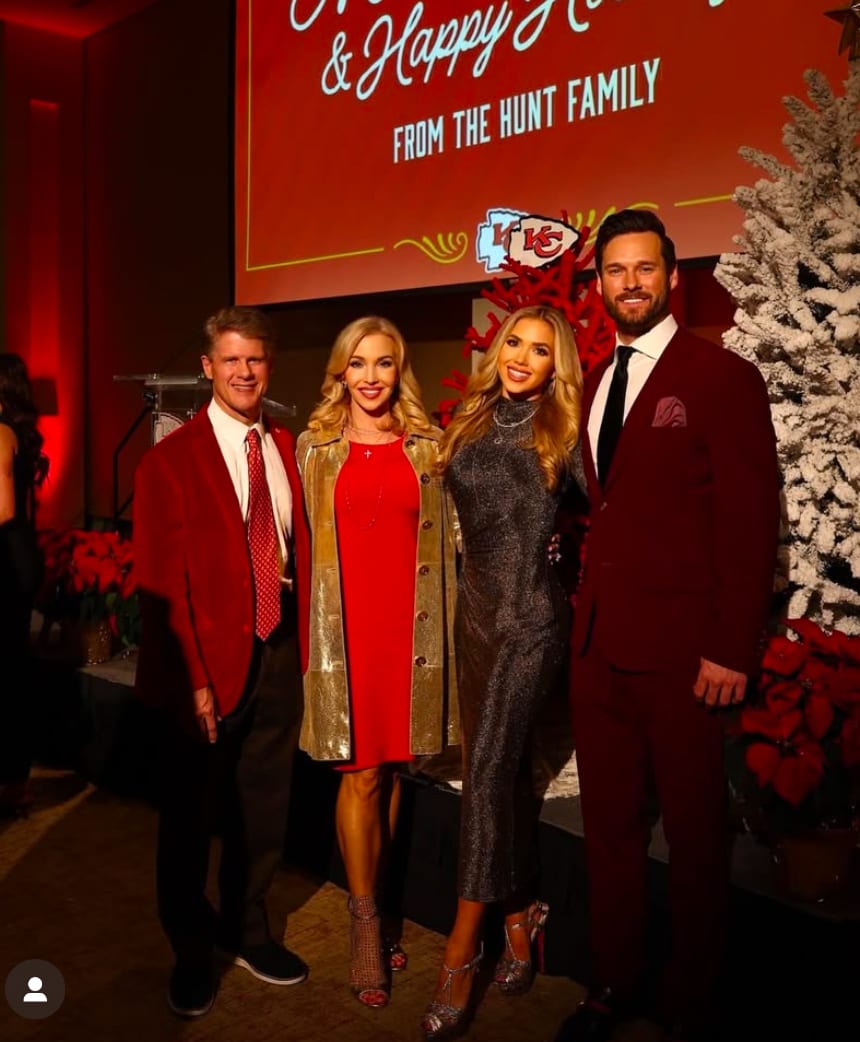 Clark Hunt, Tavia Hunt, Gracie Hunt, Cody Keith