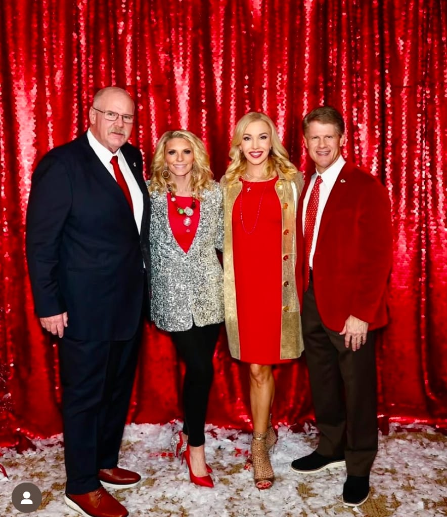 Andy Reid, Tammy Reid, Tavia Hunt, Clark Hunt