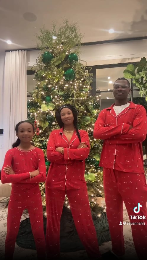 Savannah James, Bryce James, Zhuri James 