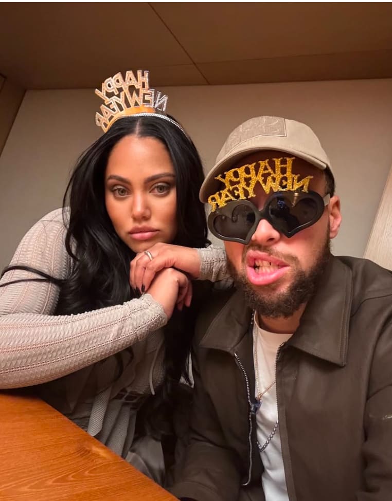Ayesha Curry and Steph Curry