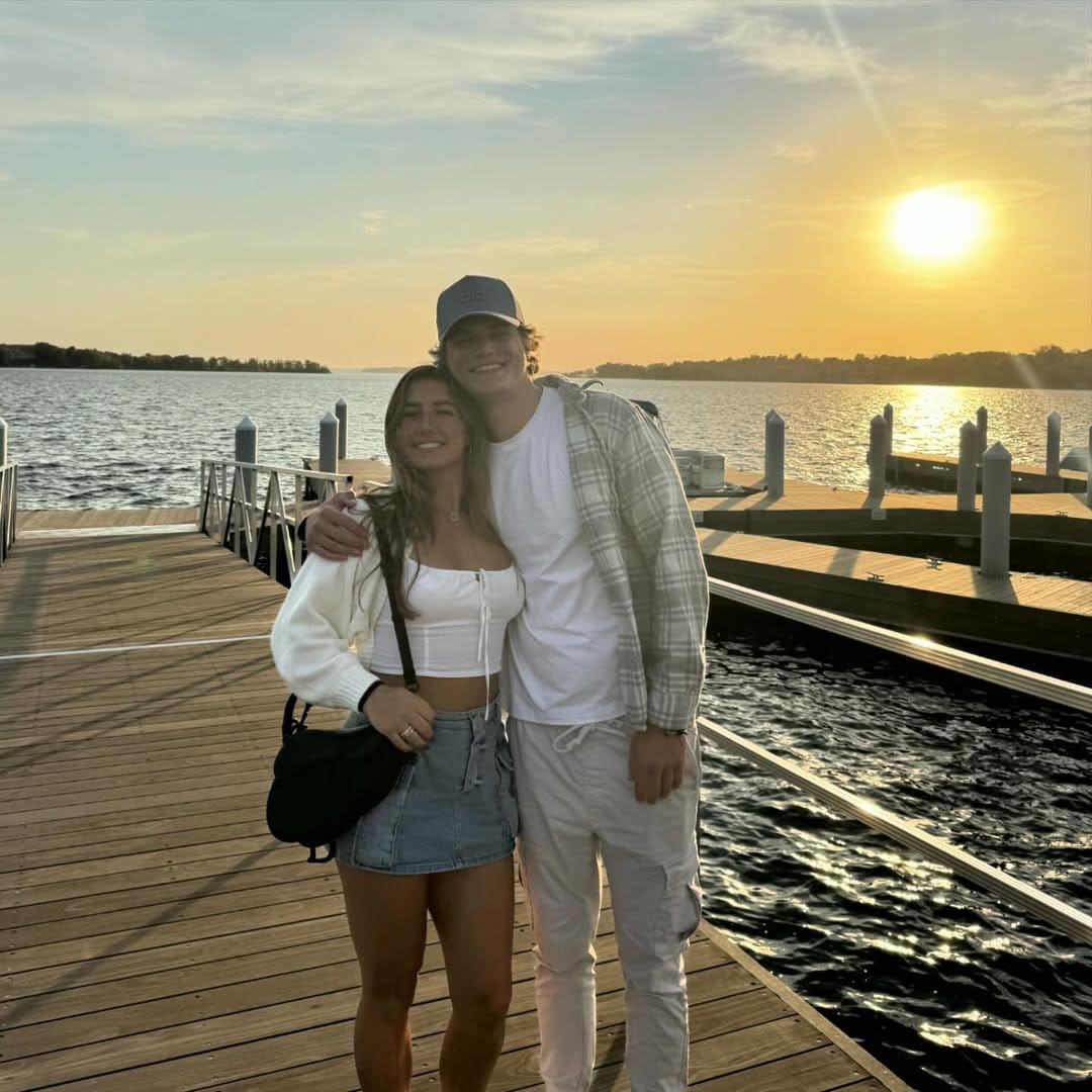 JJ McCarthy’s fiancée Katya Kuropas stuns in adorable birthday note to
