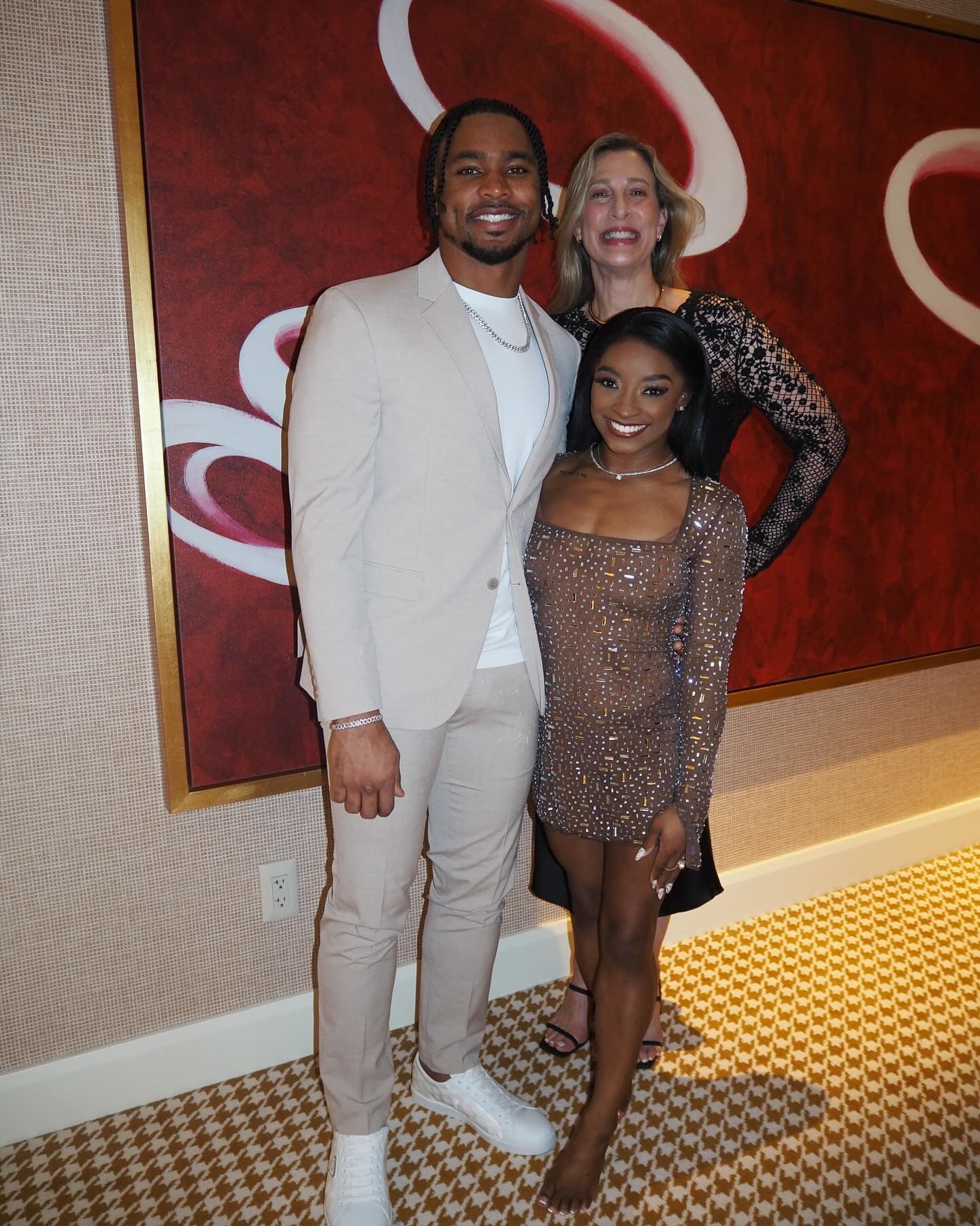Simone Biles at the Paris Olympics