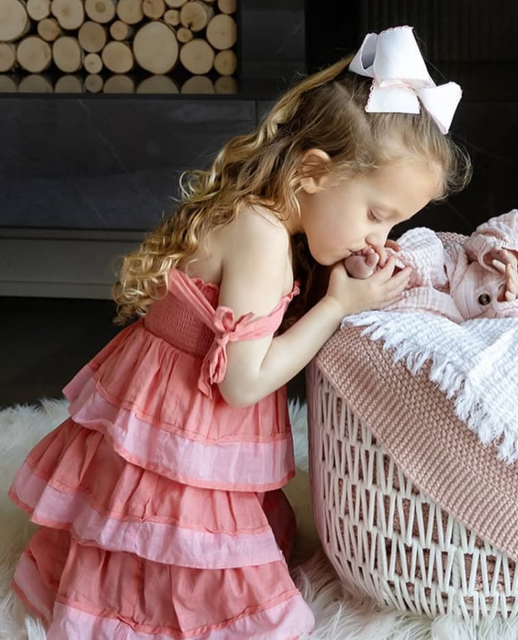 Brittany Mahomes shares rare glimpse of baby Golden for daughter's birthday post