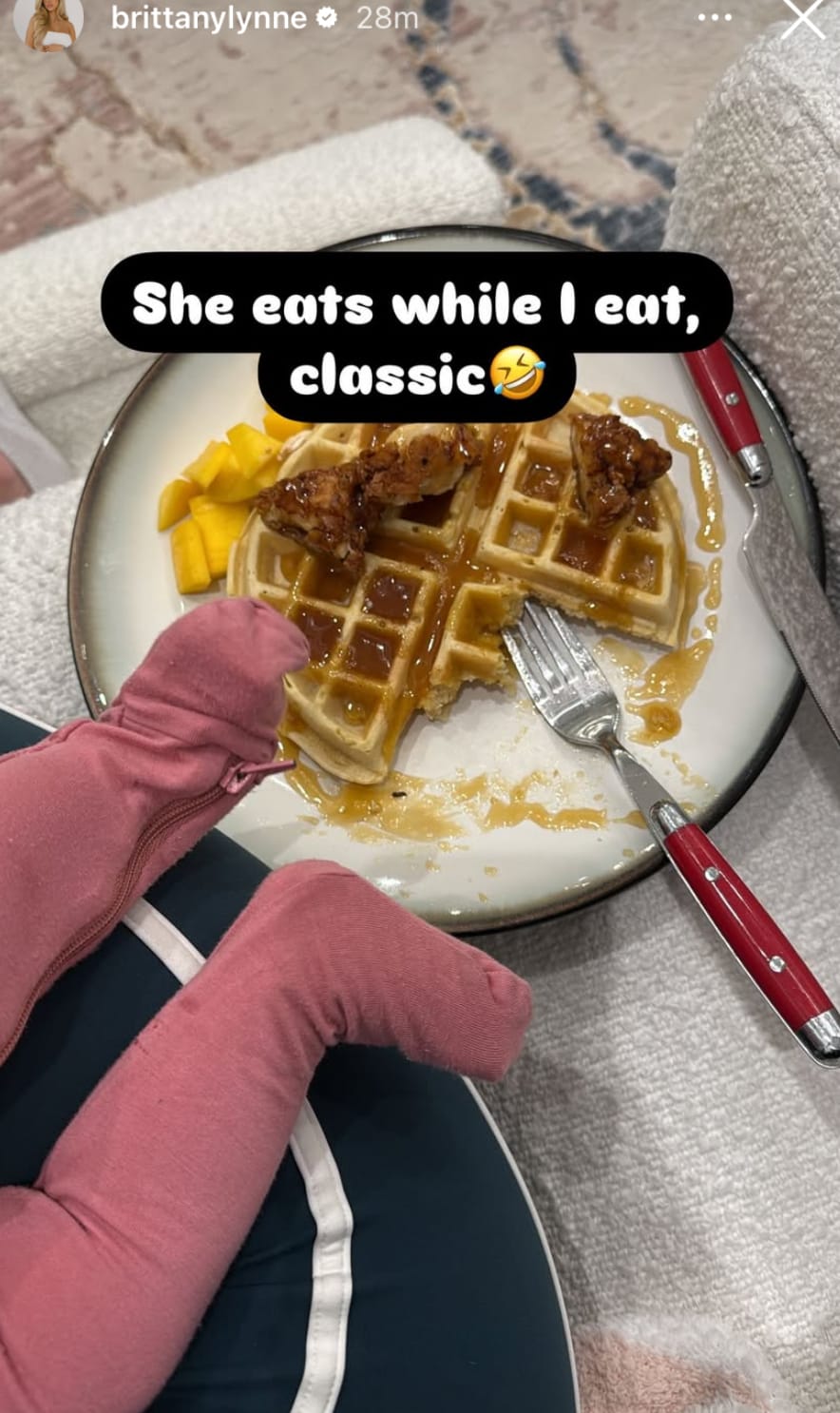 Brittany Mahomes and Golden