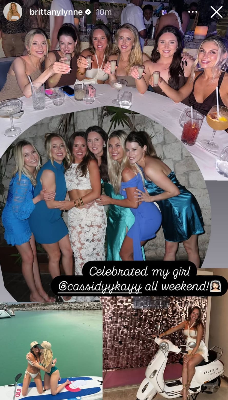 Brittany Mahomes and friends