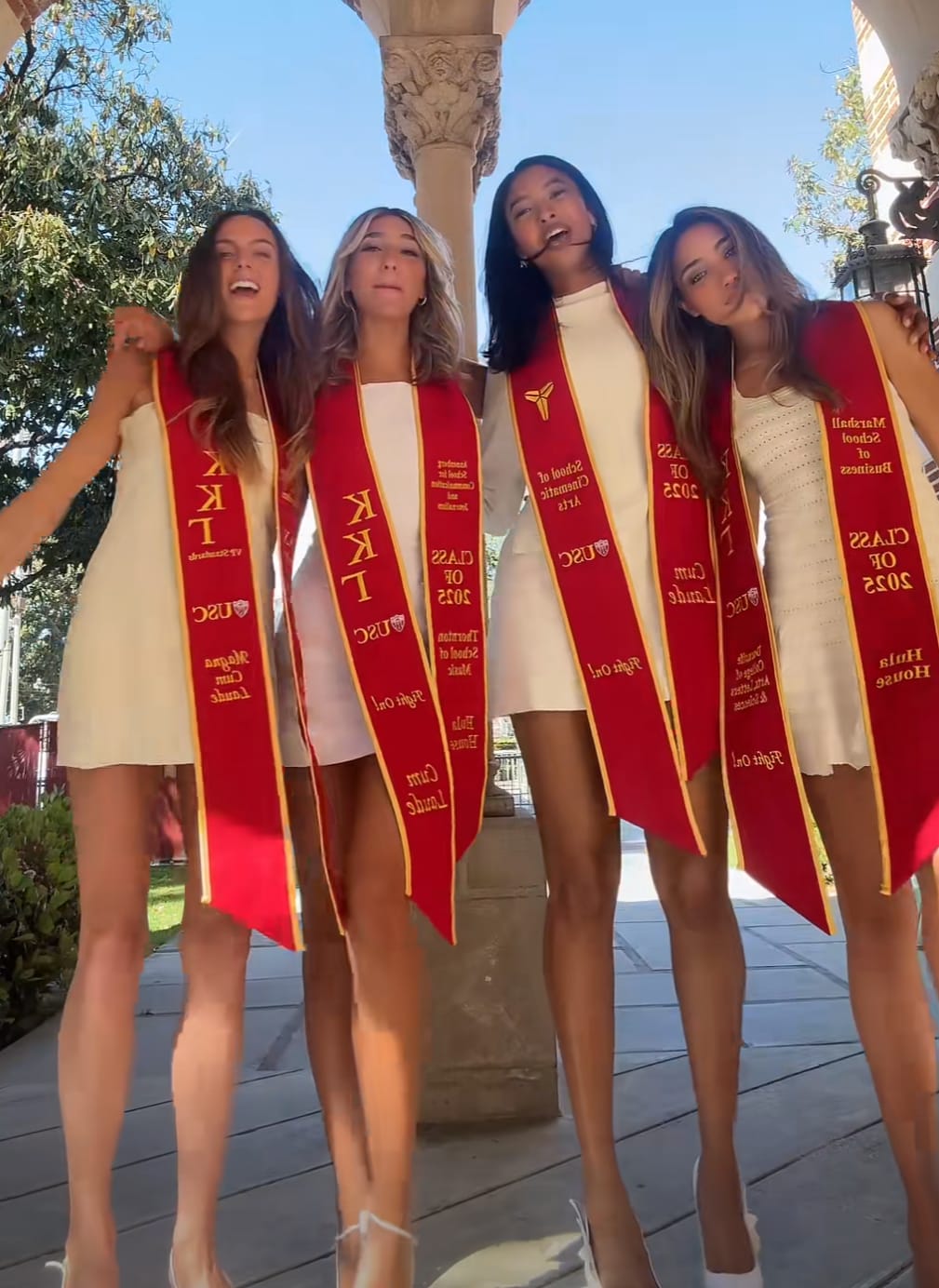 Natalia Bryant and sorority sisters