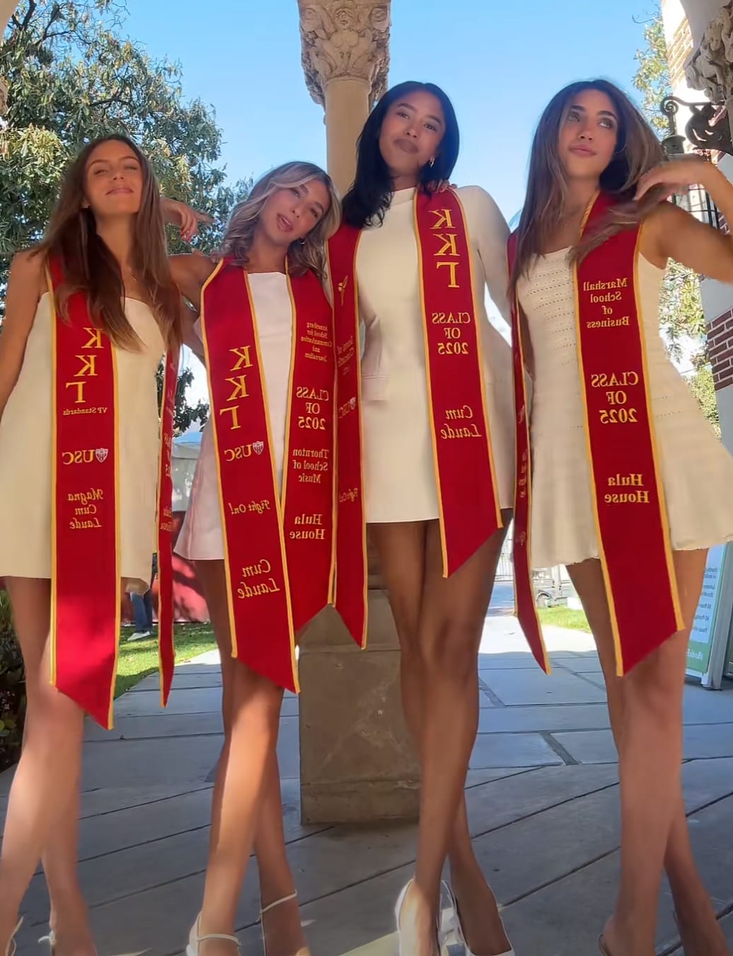 Natalia Bryant and sorority sisters